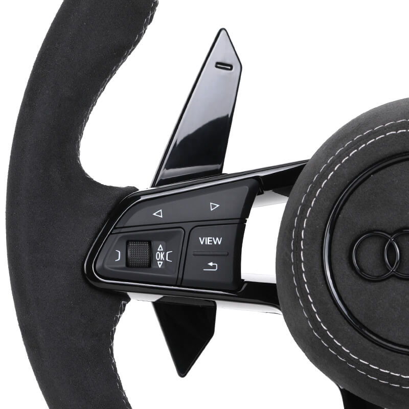 Audi - RS - Alcantara/Læder - Alcantara Cover - Paddleshift - Carbonit