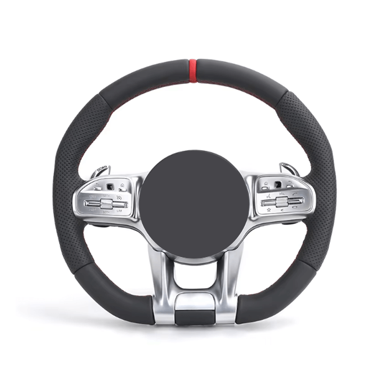 Mercedes Benz AMG - Fuld Læder - Røde Detaljer - Carbonit