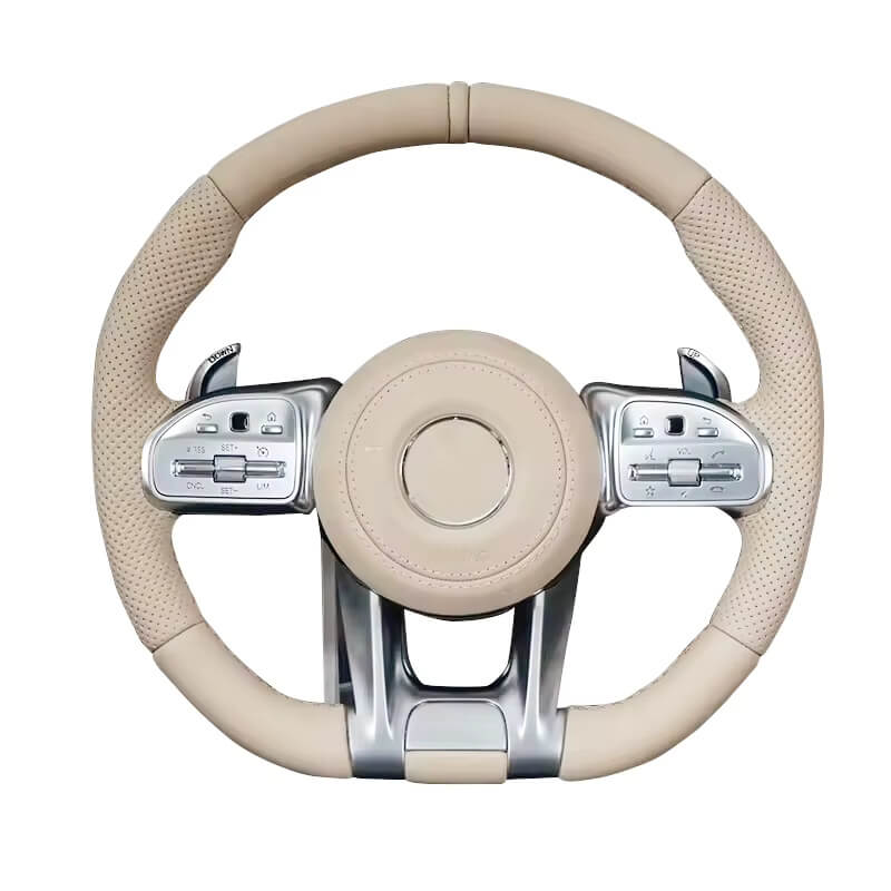 Mercedes Benz AMG - Fuld Lys Læder - Lyse Detaljer - Carbonit