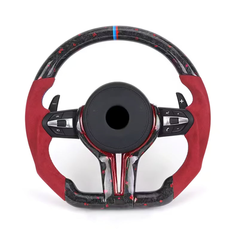 BMW - F-Serie - Carbon - Rød Alcantara Sider - Carbonit
