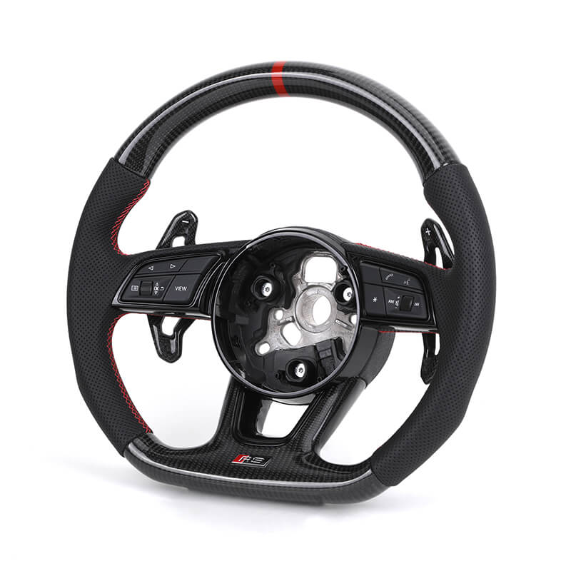 Audi - Carbon - Perferted Læder - Paddleshifts - Carbonit