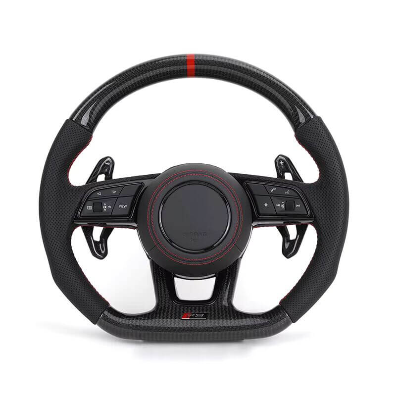 Audi - Carbon - Perferted Læder - Paddleshifts - Carbonit