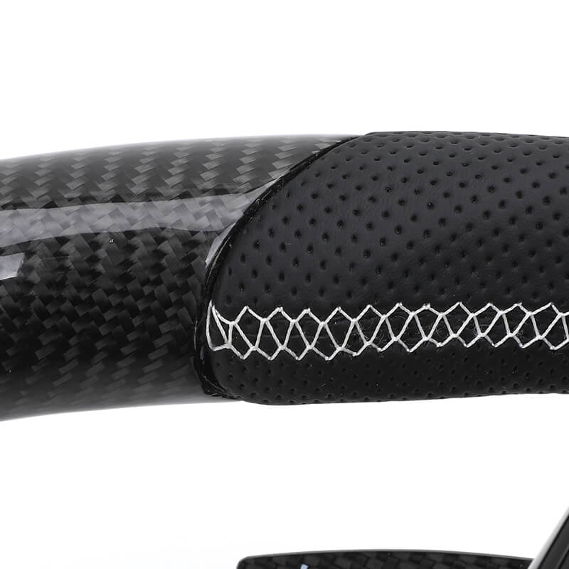 Mercedes Benz AMG - Carbon - Perferted Læder - Hvid Toplnje - Carbonit