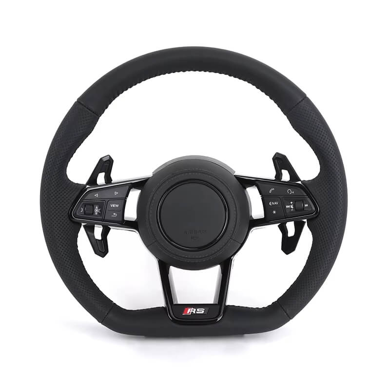 Audi - RS - Perforated Læder - Læder Airbagcover - Paddleshifts - Carbonit