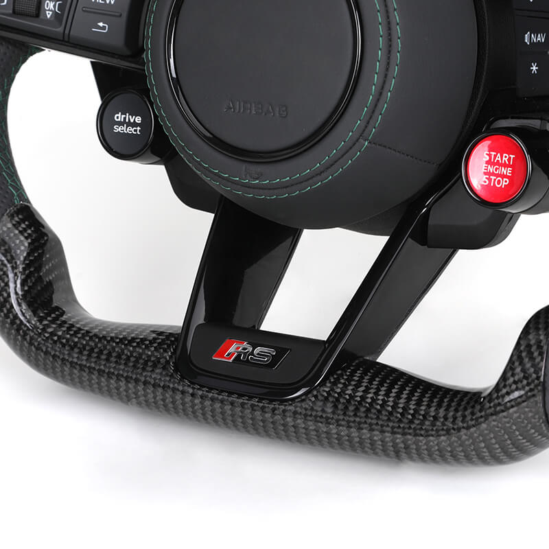 Audi - Carbon - Perferted Læder - Start/Stop - Airbagcover - LED - Carbonit