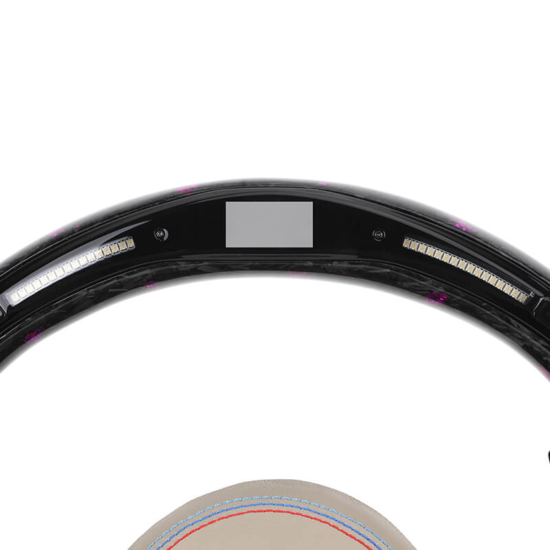 BMW - F-Serie - Lilla Forged Carbon - Lys Perferted Læder - LED - Carbonit