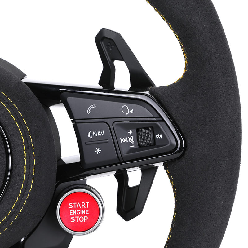 Audi - Fuld Alcantara - Start/Stop - Airbagcover Alcantara - LED - Carbonit