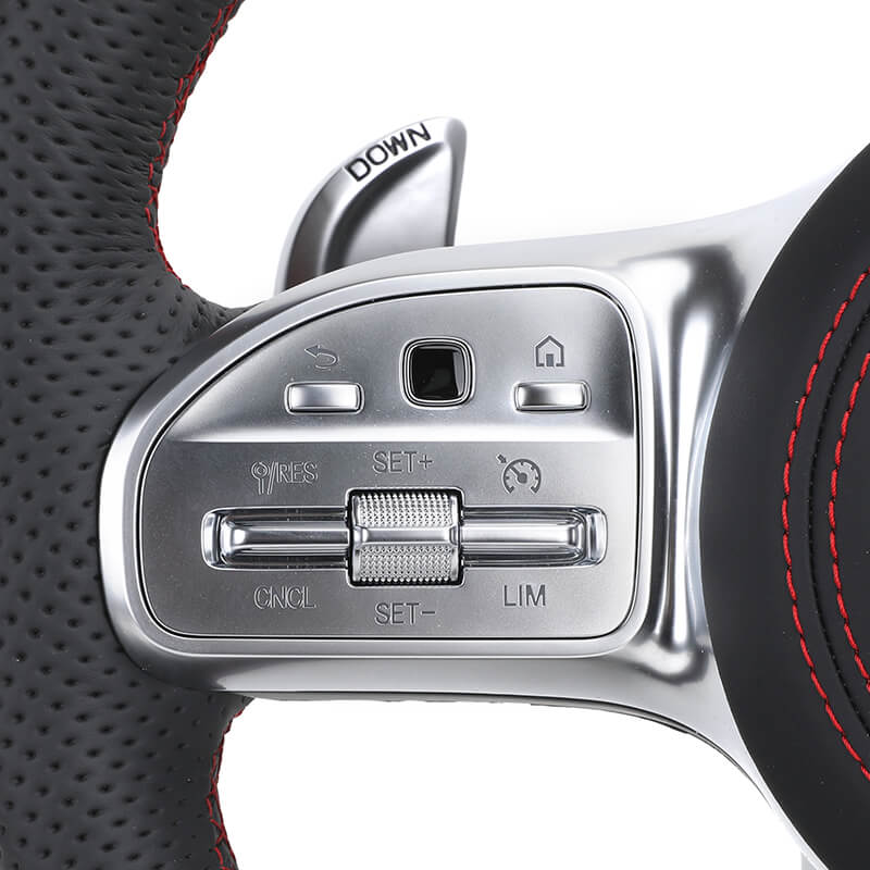 Mercedes Benz AMG - Fuld Læder - Røde Detaljer - Carbonit