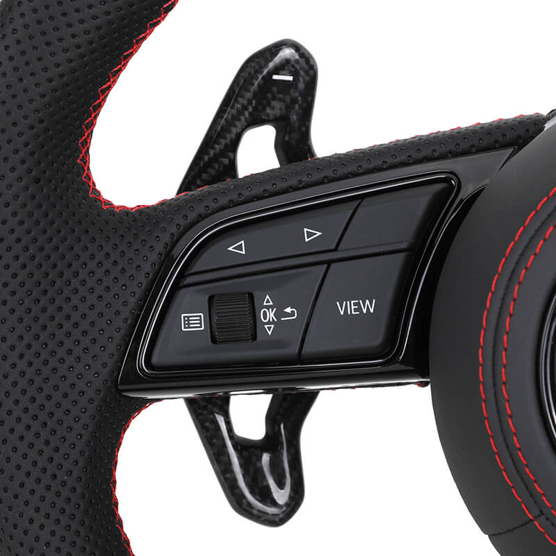 Audi - Carbon - Perferted Læder - Paddleshifts - Carbonit