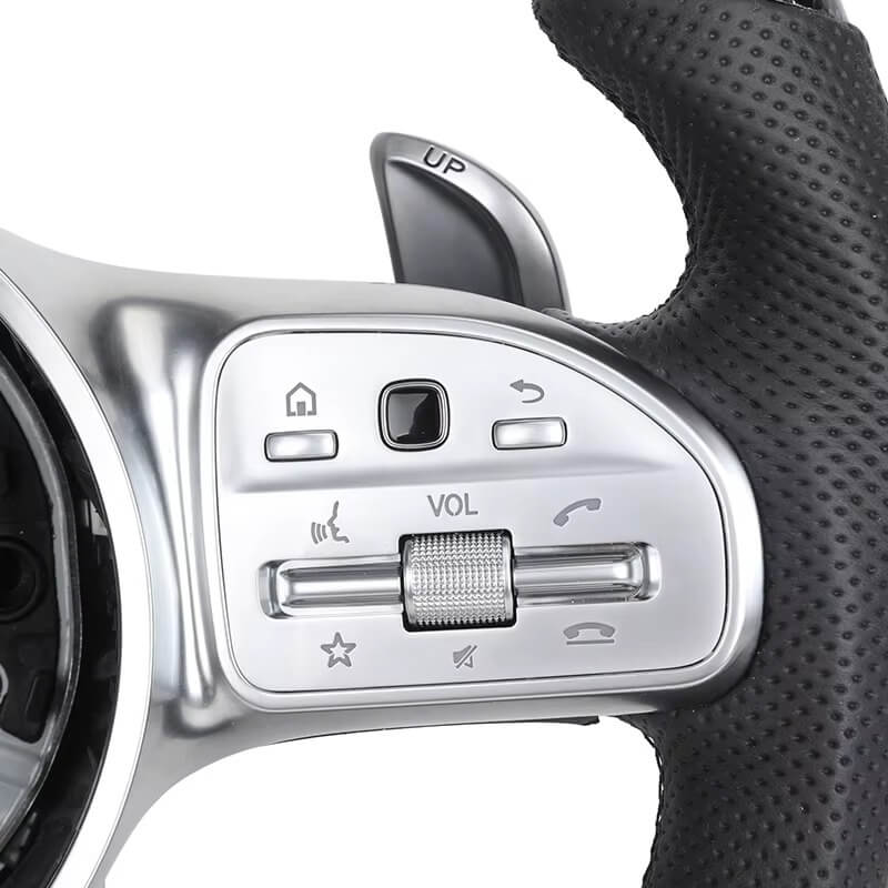 Mercedes Benz AMG - Sort Carbon - Perferted Læder sider - LED Skærm - Carbonit