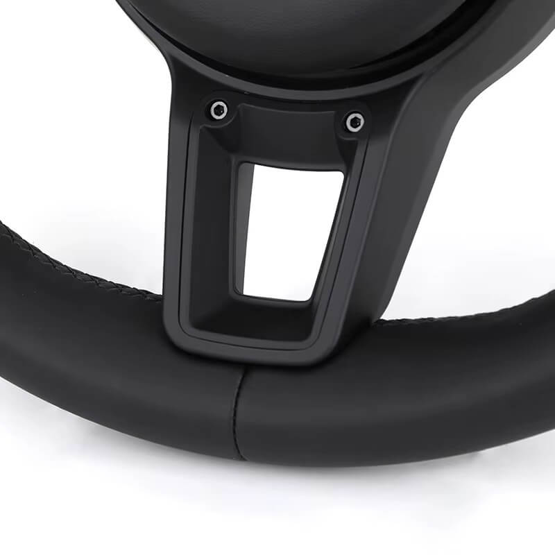 Porsche - Sort - Uden Knapper - Sort Trim - Carbonit