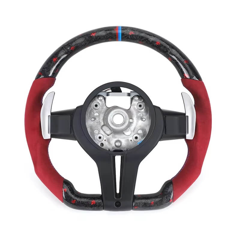 BMW - F-Serie - Carbon - Rød Alcantara Sider - Carbonit