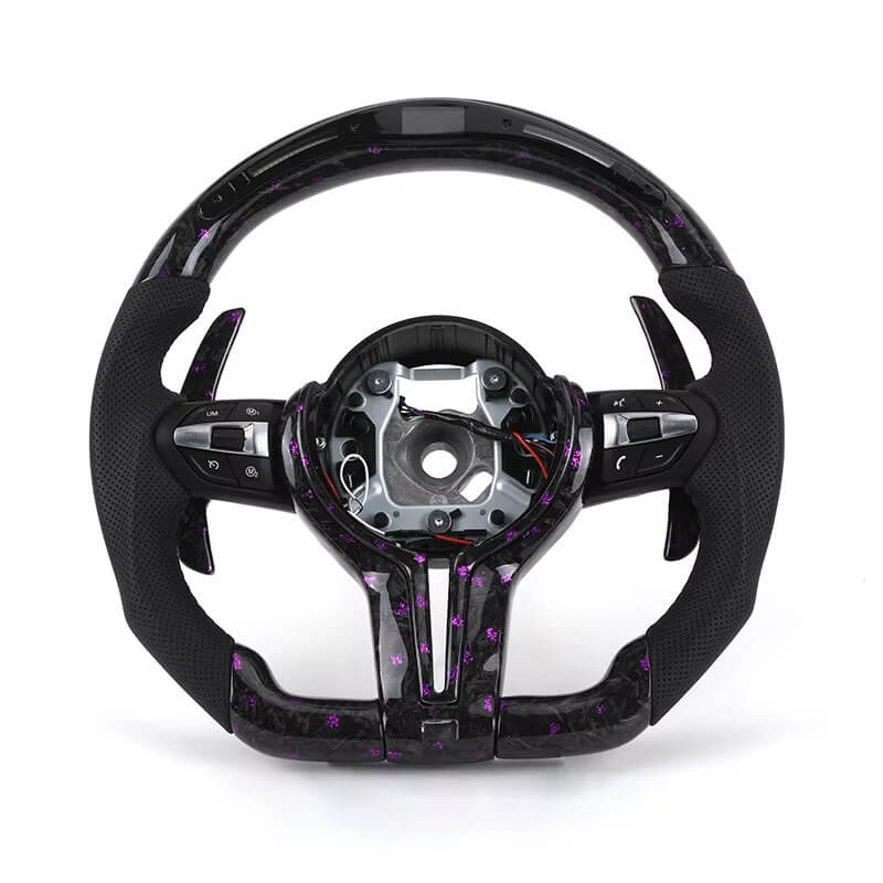 BMW - F-Serie - Forged Lilla Carbon - Perferted Læder - LED Skærm - Carbonit