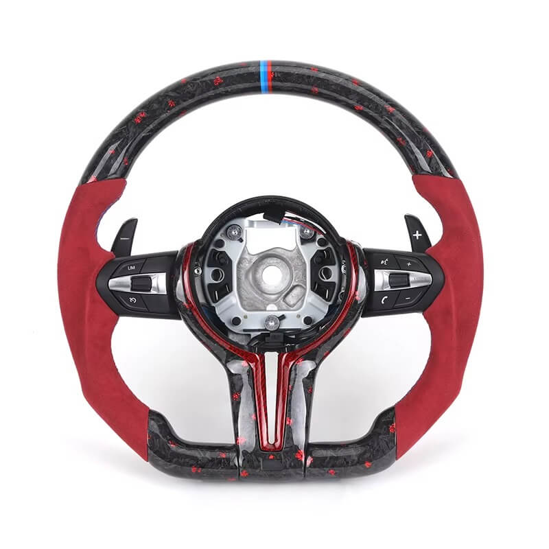 BMW - F-Serie - Carbon - Rød Alcantara Sider - Carbonit