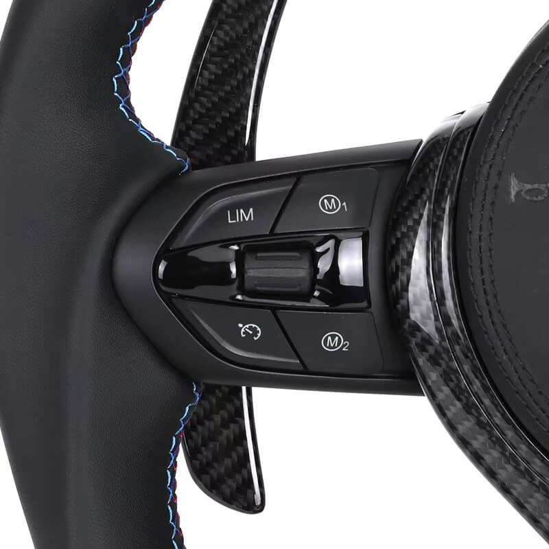 BMW - F-Serie - Forged Carbon - Sort Nappa Læder - Carbonit