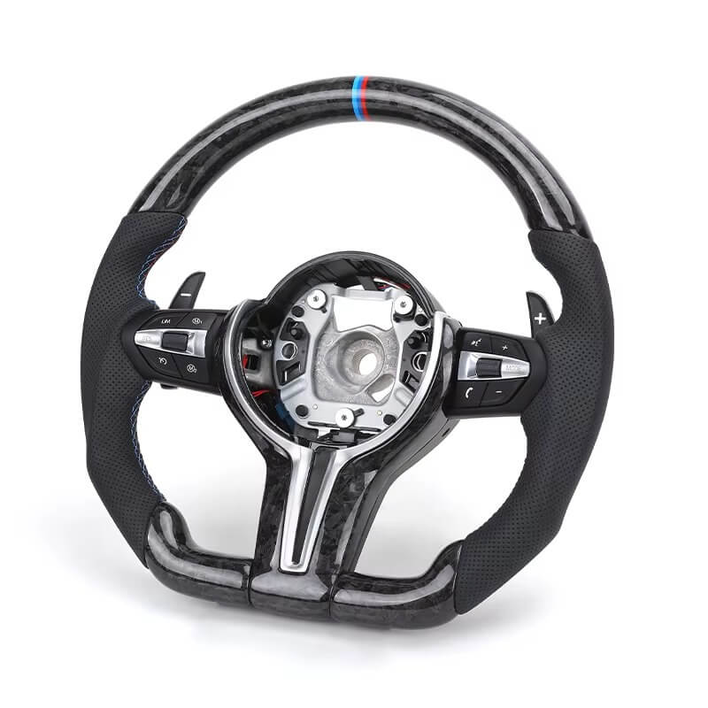 BMW - F-Serie - Forged Sort Carbon - Perferted Læder - LED Skærm - Carbonit
