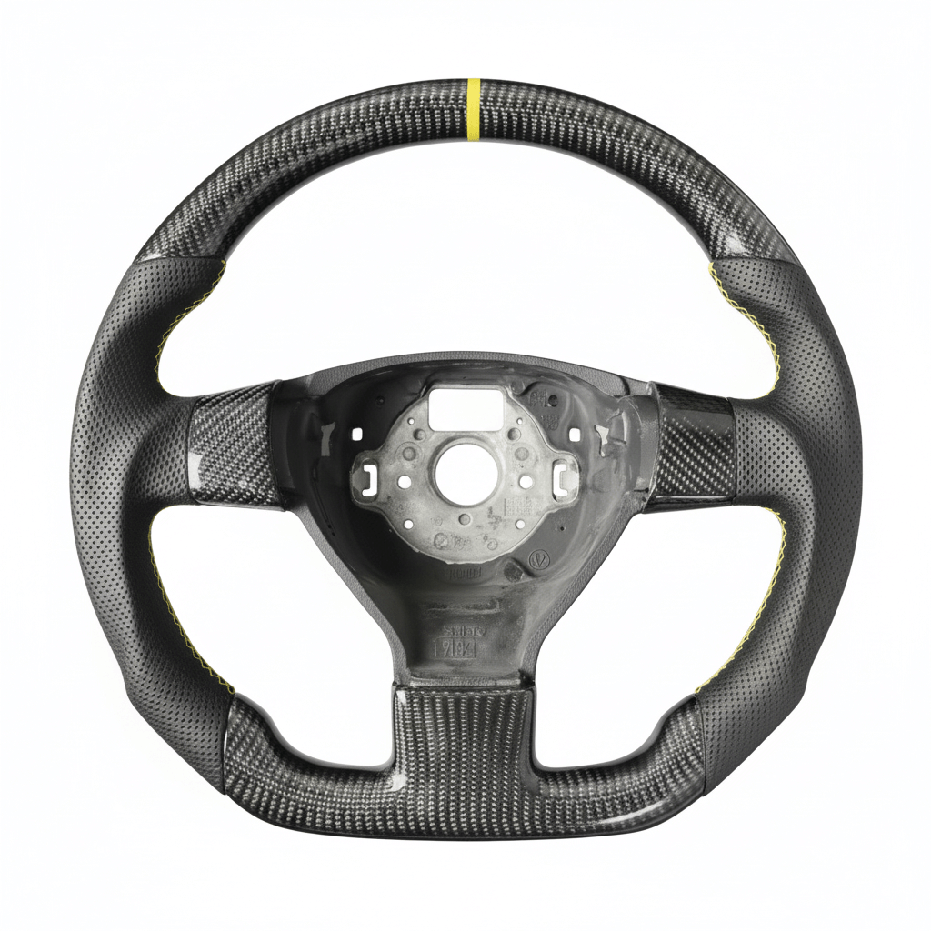 VW Golf MK5 - Gule detaljer - Uden knapper - Carbonit