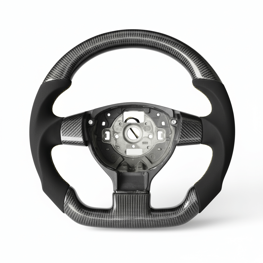 VW Golf MK5 - Gule syninger - Alcantara Sider - Uden knapper - Carbonit