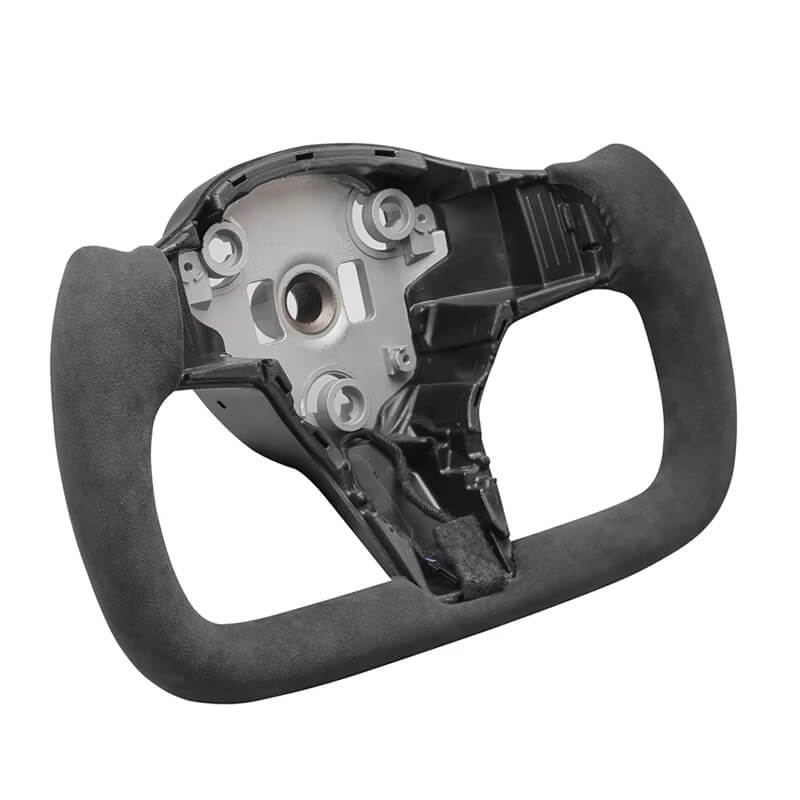 Tesla 3/Y/S/X - Yoke - Alcantara - 2018-2024 - Carbonit