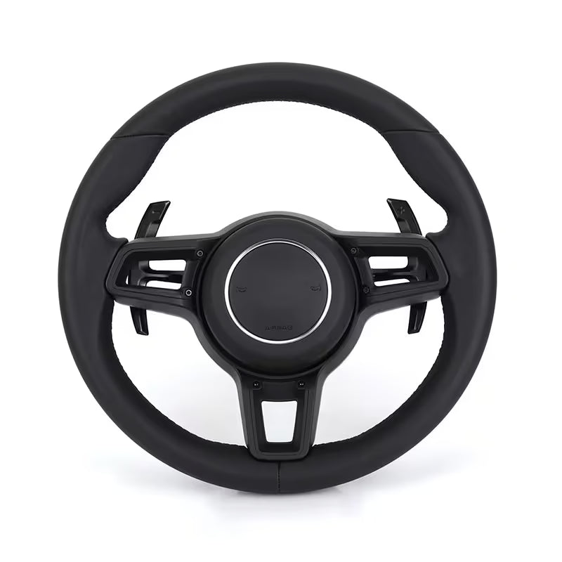 Porsche - Sort - Uden Knapper - Sort Trim - Carbonit