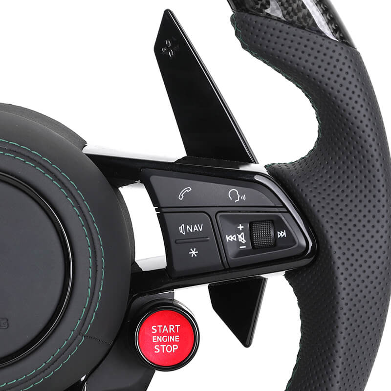 Audi - Carbon - Perferted Læder - Start/Stop - Airbagcover - LED - Carbonit