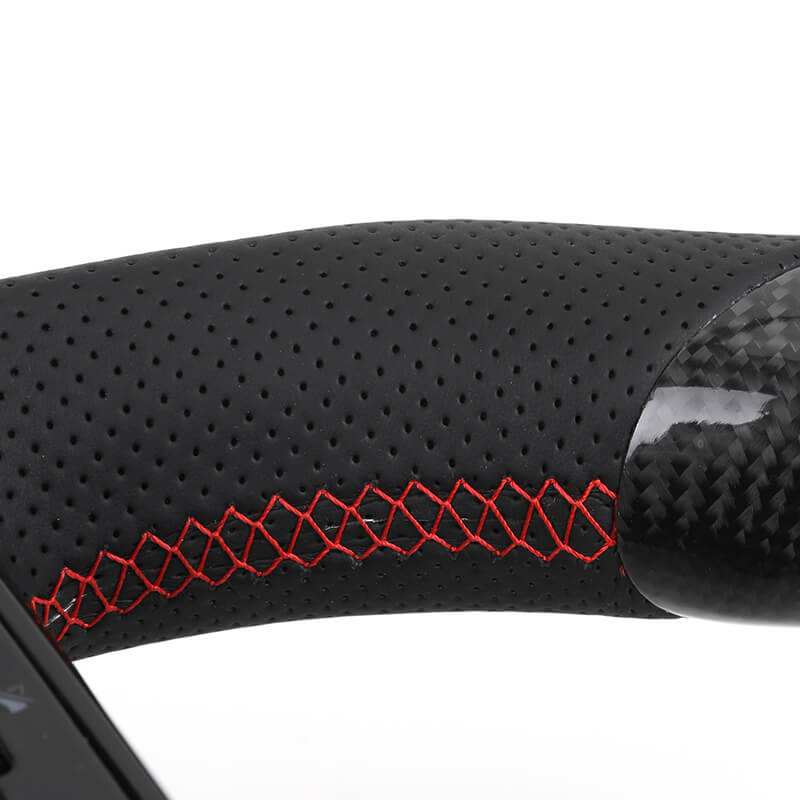 Mercedes Benz AMG - Carbon - Perferted Læder - Røde Detaljer - Carbonit