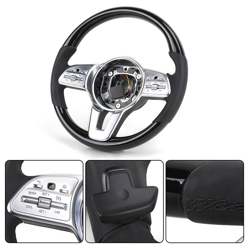 Mercedes Benz - Carbon - Læder - Carbonit