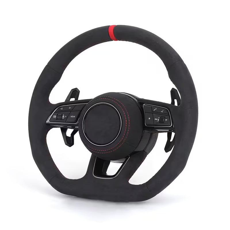 Audi - Fuld Alcantara - Rød Detaljer - Carbonit