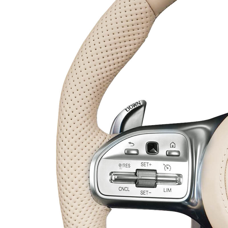 Mercedes Benz AMG - Fuld Lys Læder - Lyse Detaljer - Carbonit