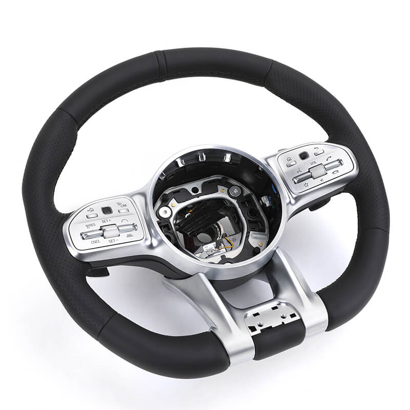 Mercedes Benz AMG - Fuld Læder - Perferted Læder Sider - Carbonit