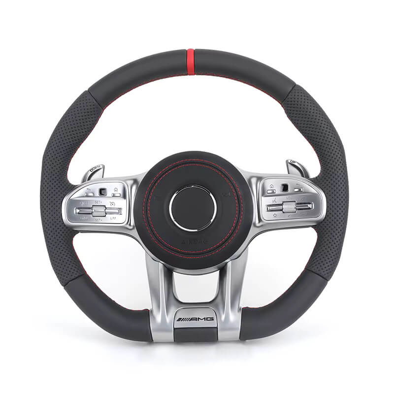 Mercedes Benz AMG - Fuld Læder - Røde Detaljer - Carbonit