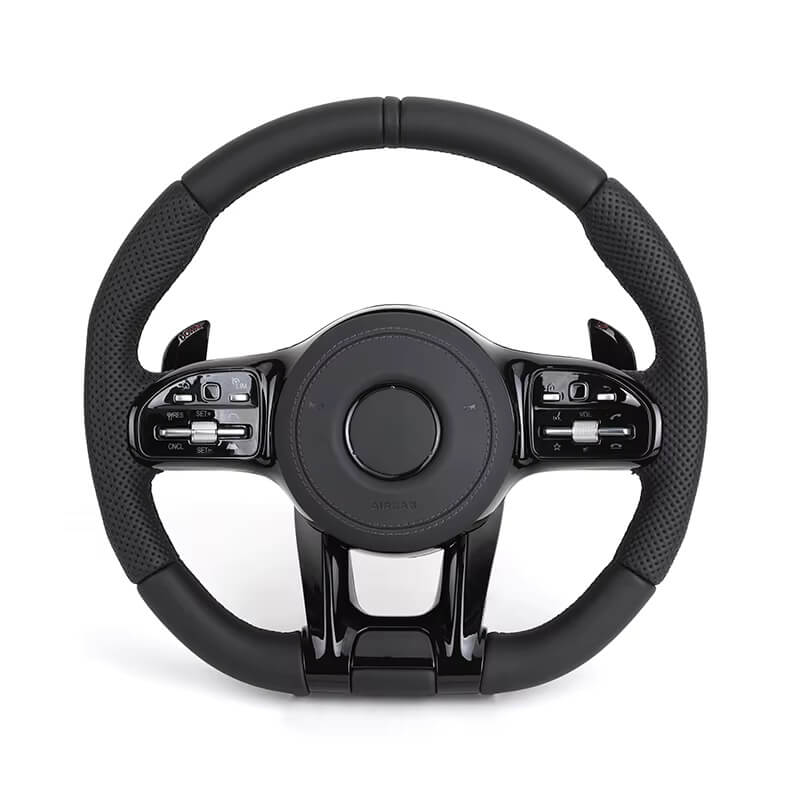 Mercedes Benz AMG - Fuld Læder Sort - Carbonit