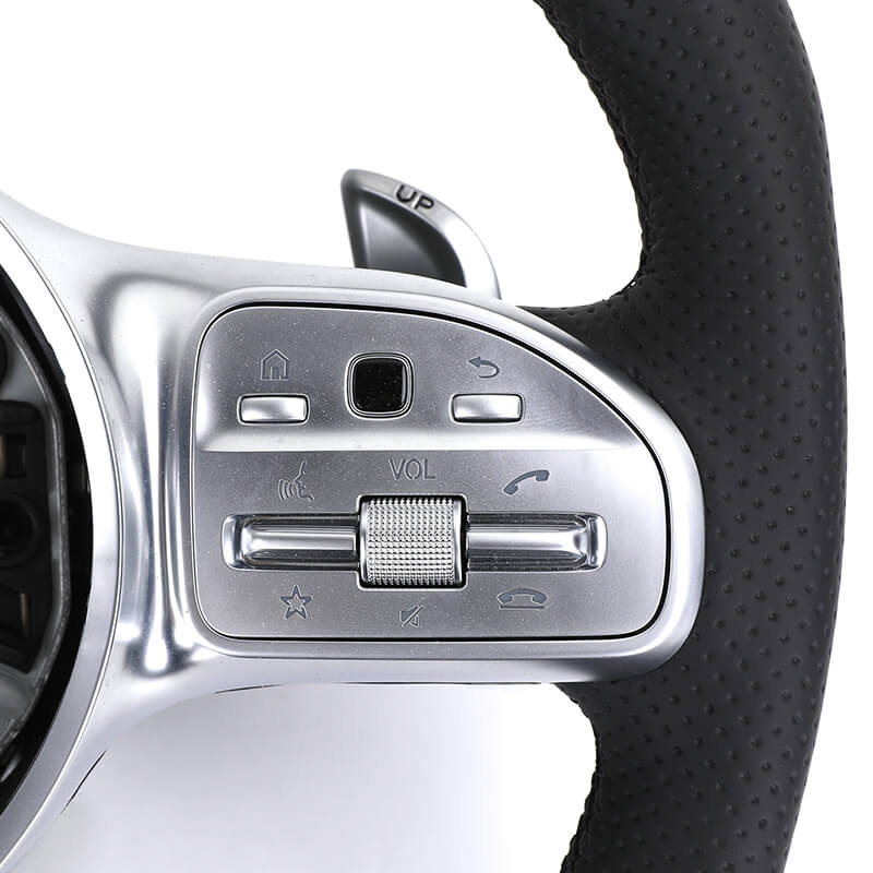 Mercedes Benz AMG - Fuld Læder - Perferted Læder Sider - Carbonit