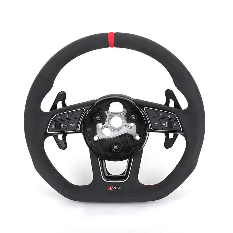 Audi - Fuld Alcantara - Rød Detaljer - Carbonit