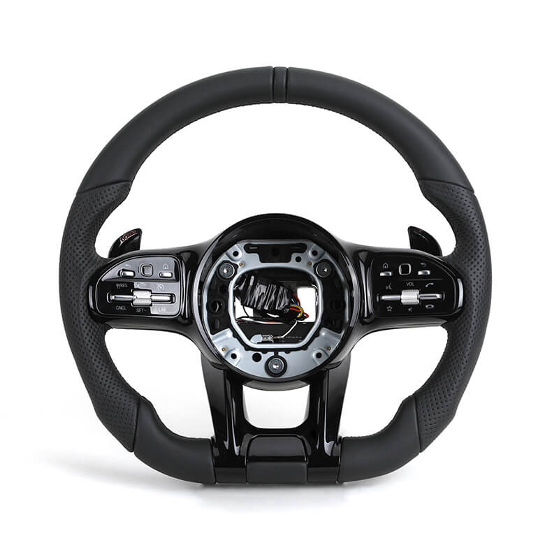 Mercedes Benz AMG - Fuld Læder Sort - Carbonit