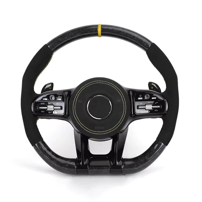 Mercedes Benz AMG - Forged Carbon - Alcantara - Gule Detaljer - Carbonit