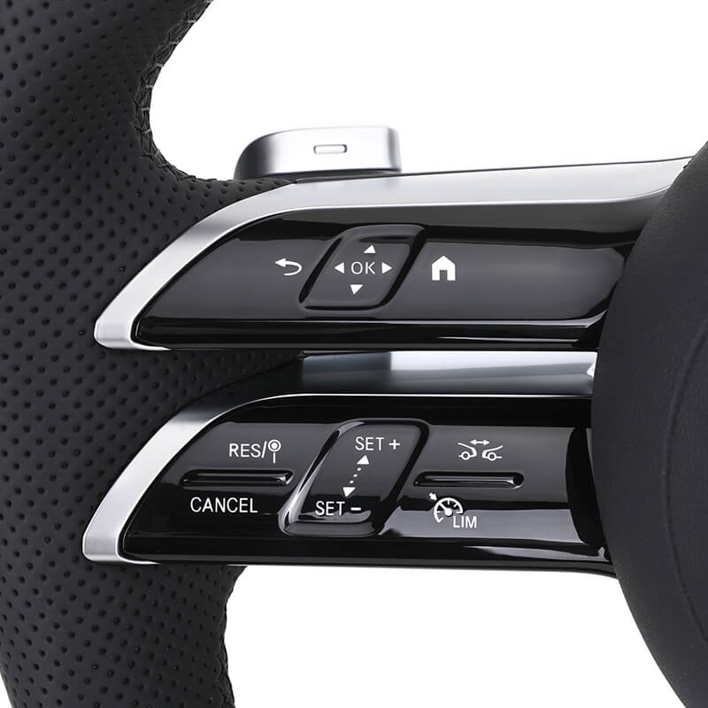 Mercedes Benz AMG - Sort Carbon - Perferted Læder - Sort Toplnje - Carbonit