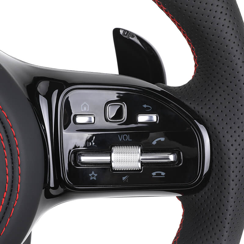 Mercedes Benz AMG - Carbon - Perferted Læder - Røde Detaljer - Carbonit
