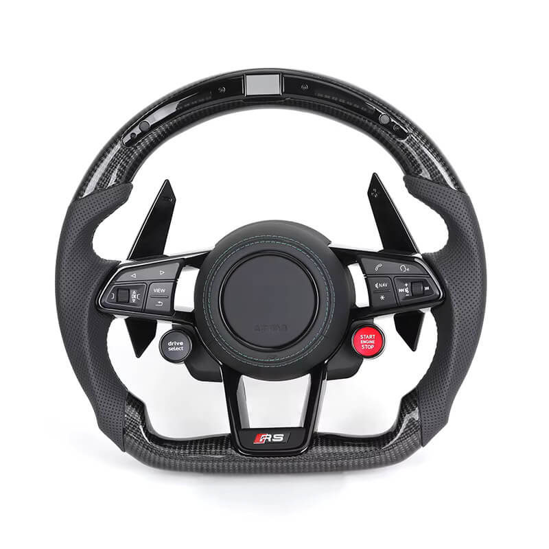 Audi - Carbon - Perferted Læder - Start/Stop - Airbagcover - LED - Carbonit