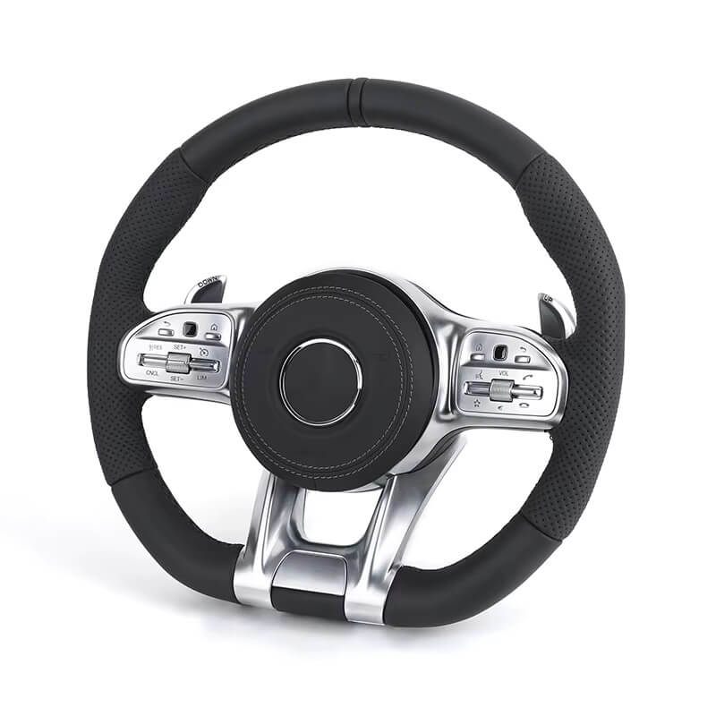 Mercedes Benz AMG - Fuld Læder - Perferted Læder Sider - Carbonit