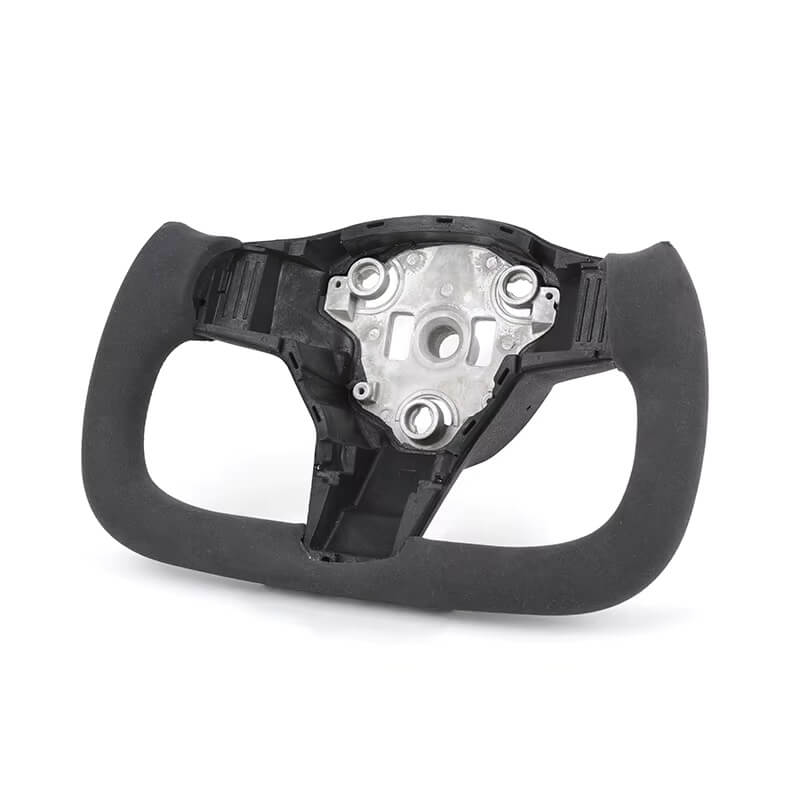 Tesla 3/Y/S/X - Yoke - Alcantara - 2018-2024 - Carbonit