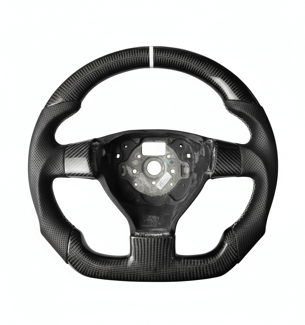 VW Golf MK5 - Hvide detaljer - Uden knapper - Carbonit