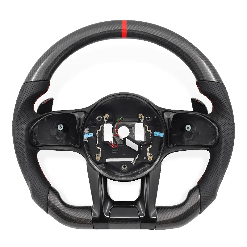 Mercedes Benz - AMG - Alcantara - Rød - Carbonit