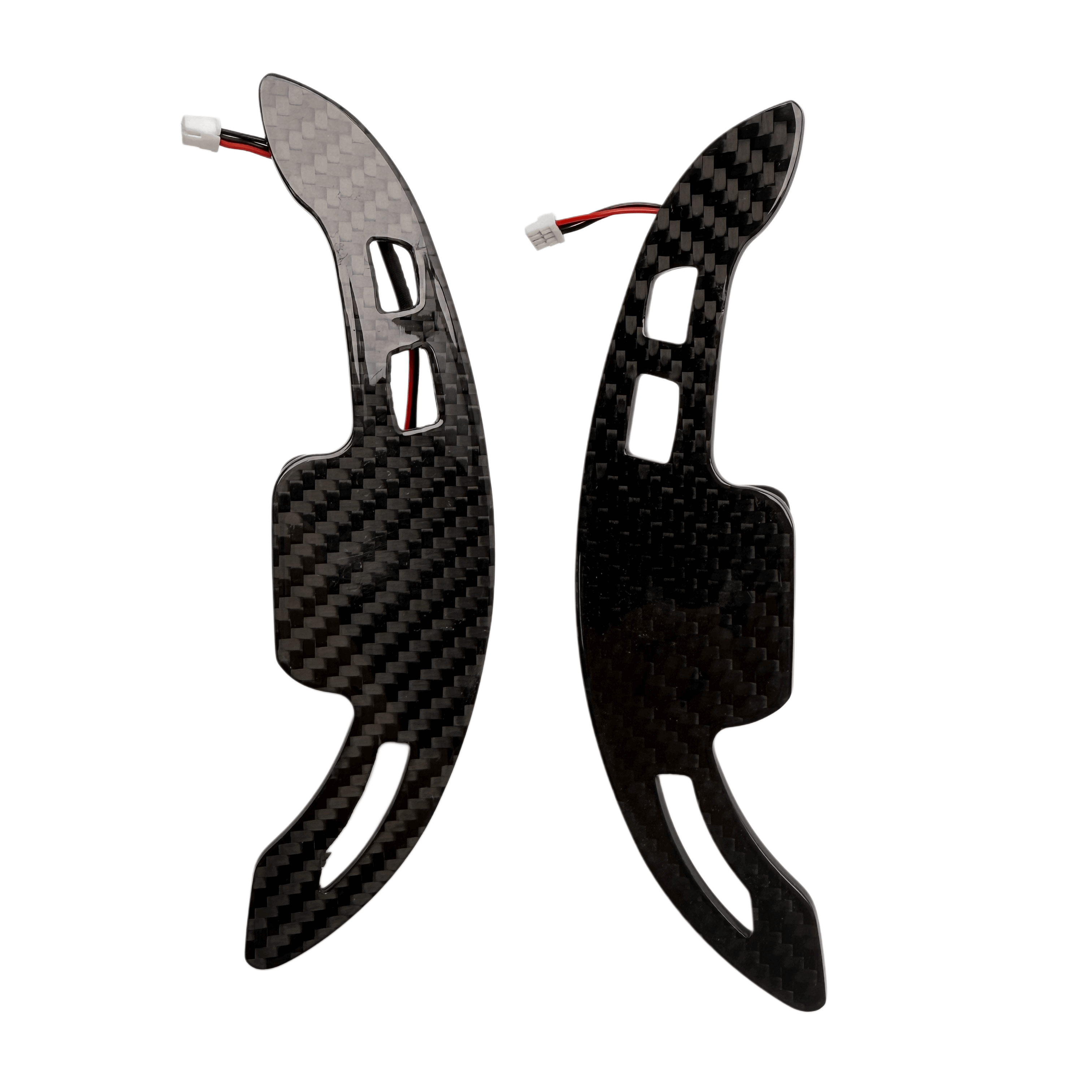 AUDI - Carbon - Paddleshifters - Hvid - Carbonit