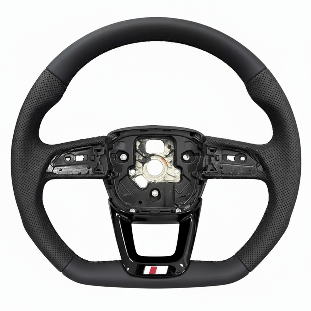 Audi - Perferted læder, Sort trim - Carbonit