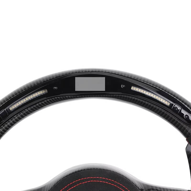 Mercedes Benz - Carbon - Perferted Læder - Røde Detaljer - LED Skærm - Carbonit