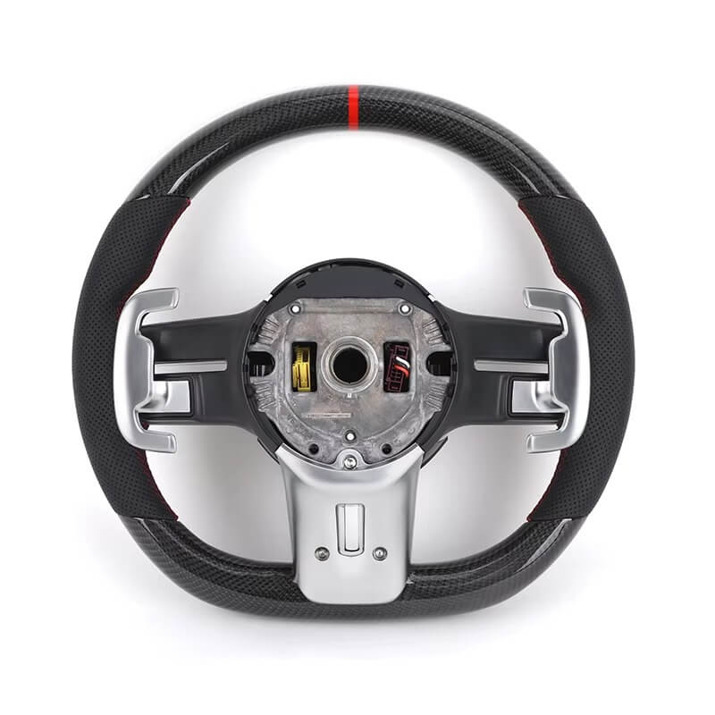 Mercedes Benz AMG - Sort Carbon - Perferted Læder Sider - Røde Detaljer - Carbonit