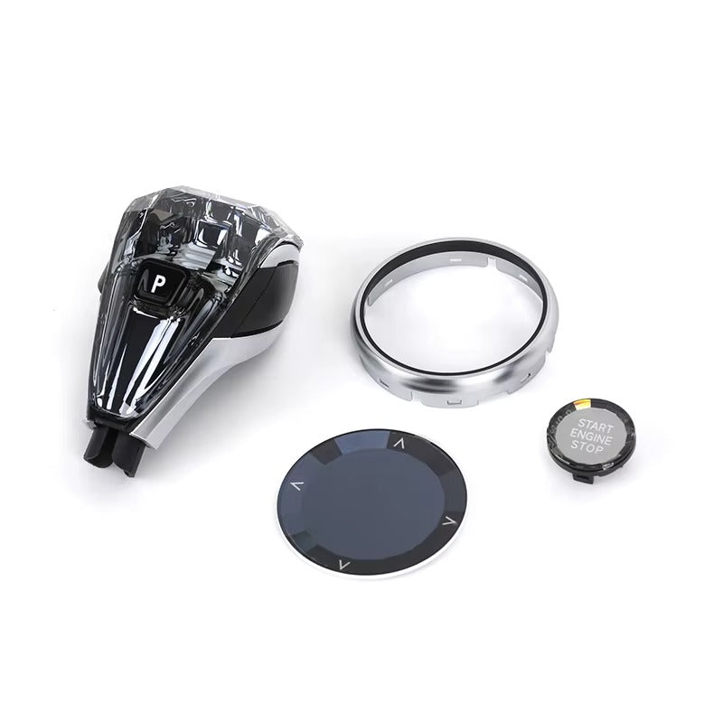 BMW - LED Crystal Gear Knop - Carbonit