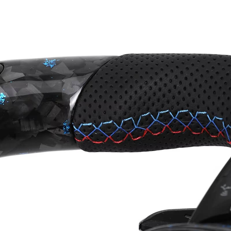 BMW - F-Serie - Forged Blå Carbon - Perferted Læder - LED Skærm - Carbonit