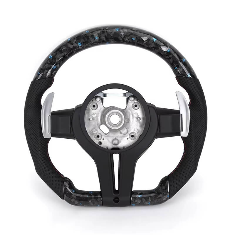 BMW - F-Serie - Forged Blå Carbon - Perferted Læder - LED Skærm - Carbonit